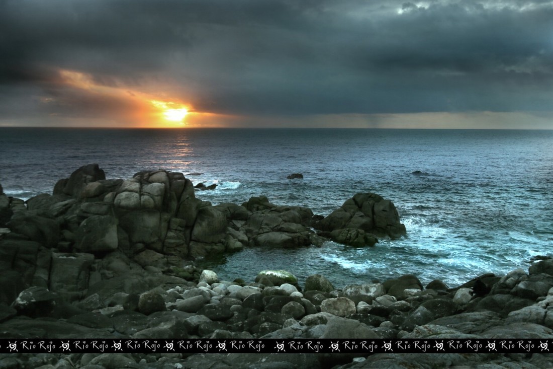 puesta de sol en Muxia (riorojo)